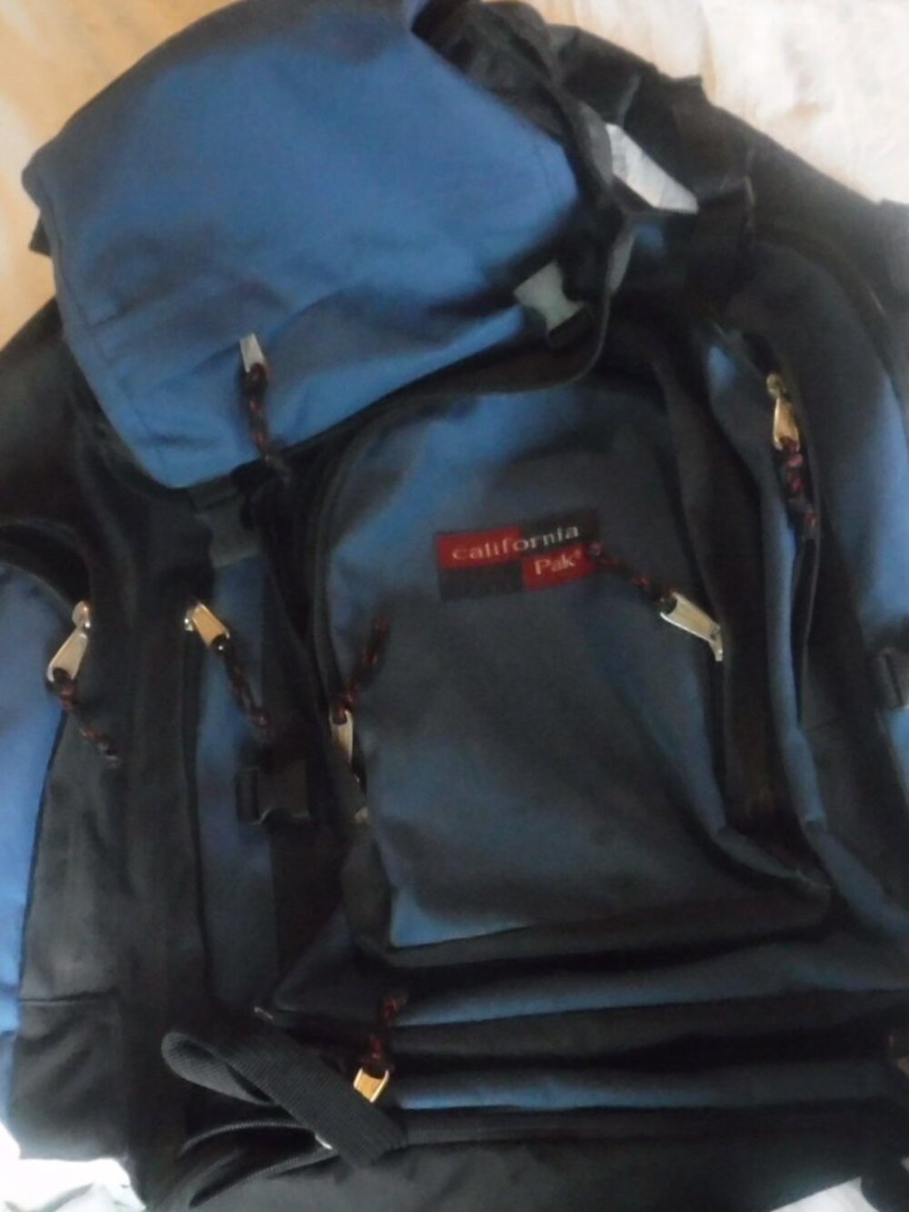California Pak Hiking Backpack pre Owned Large Hiking BackPack